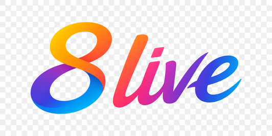 8 live logo